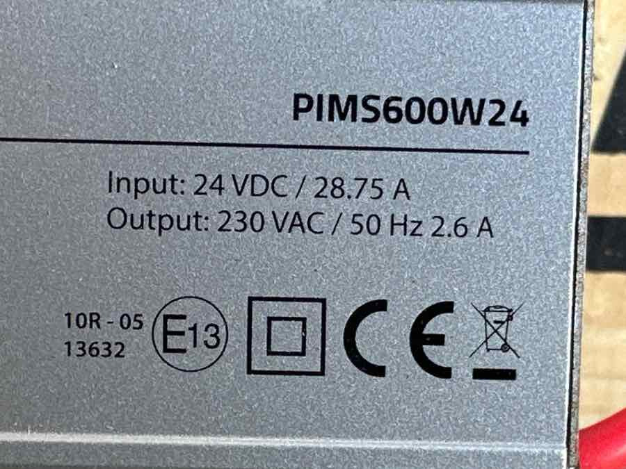 NEDIS PIMS600W24 24V DC TO 230 V - Sistema elettrico per Camion: foto 4 NEDIS PIMS600W24 24V DC TO 230 V - Sistema elettrico per Camion: foto 4