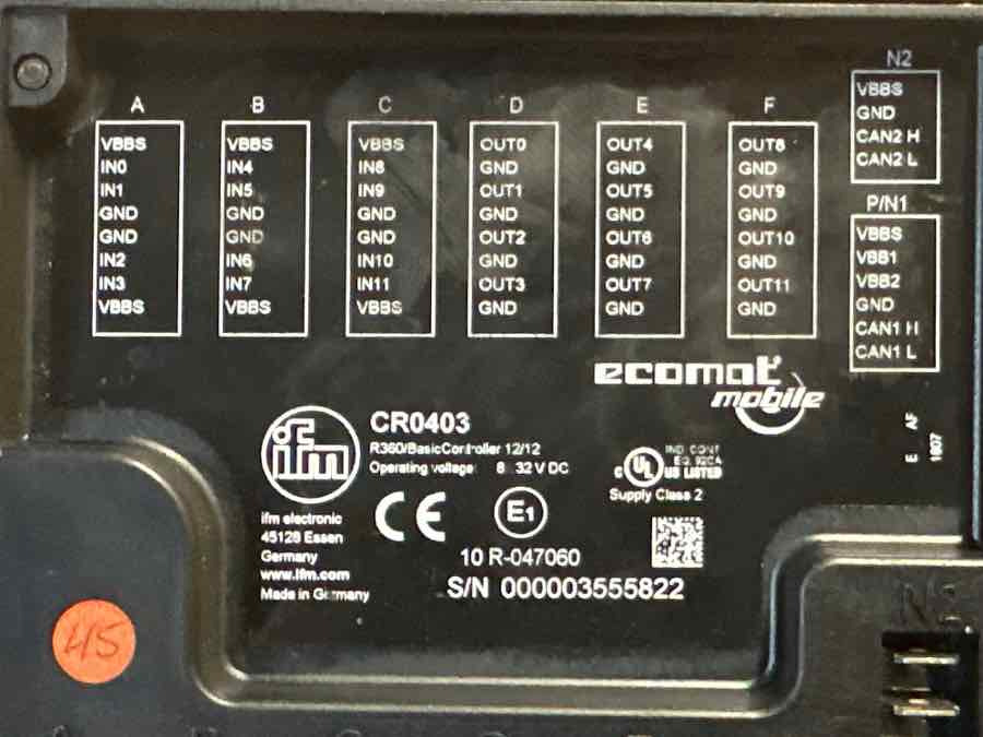 SCANIA ECOMAT MOBILE CR0403 10R-047060 - Sistema elettrico per Camion: foto 3 SCANIA ECOMAT MOBILE CR0403 10R-047060 - Sistema elettrico per Camion: foto 3