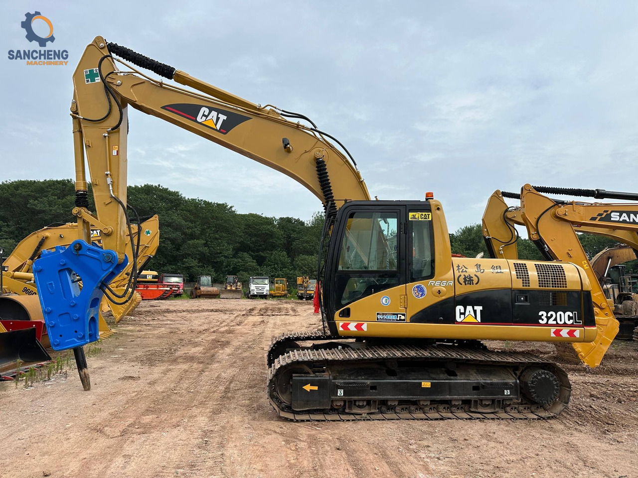 CAT 320CL with hammer - Escavatore cingolato: foto 4 CAT 320CL with hammer - Escavatore cingolato: foto 4