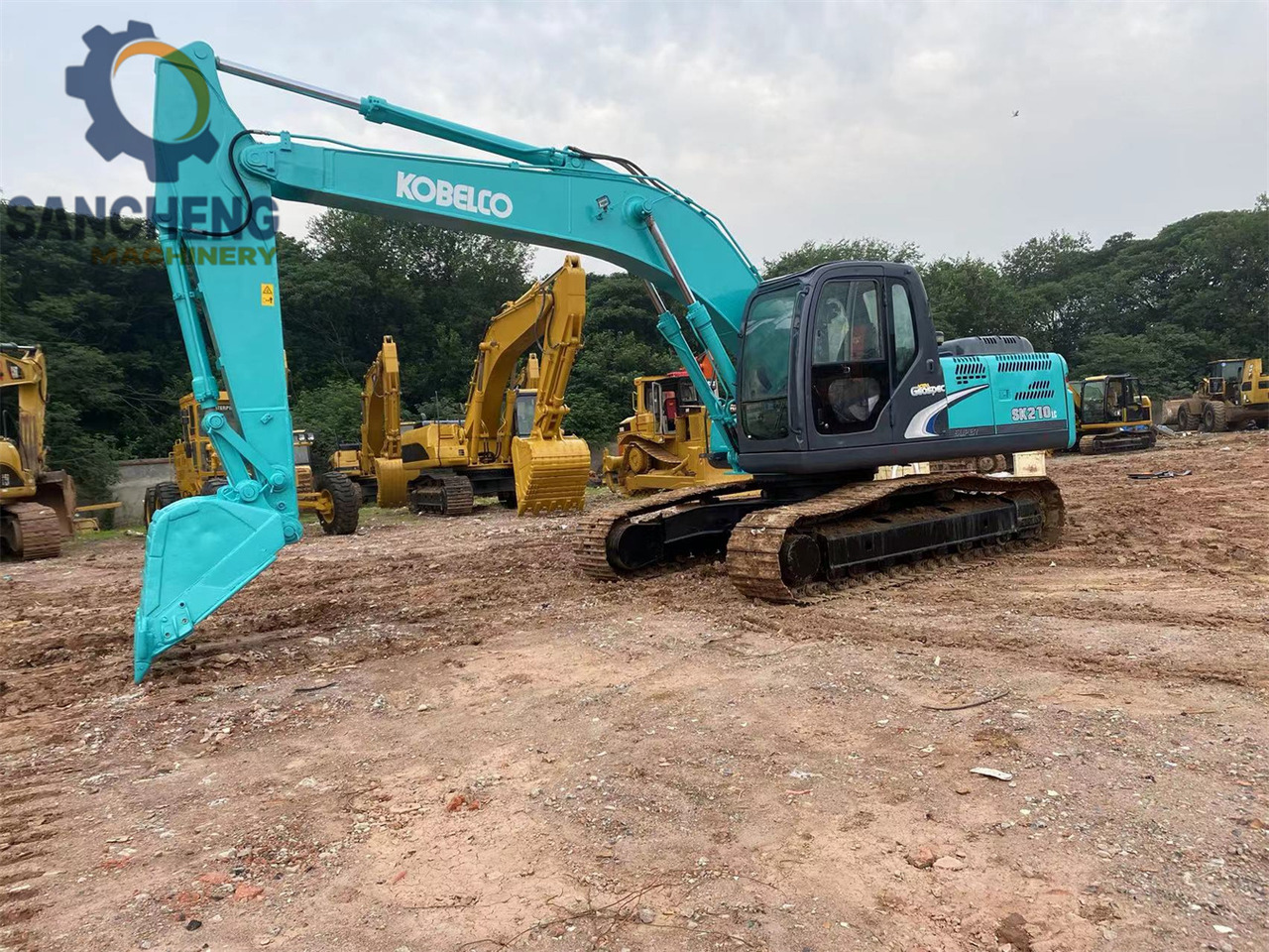 KOBELCO SK210LC-8 - Escavatore cingolato: foto 5 KOBELCO SK210LC-8 - Escavatore cingolato: foto 5