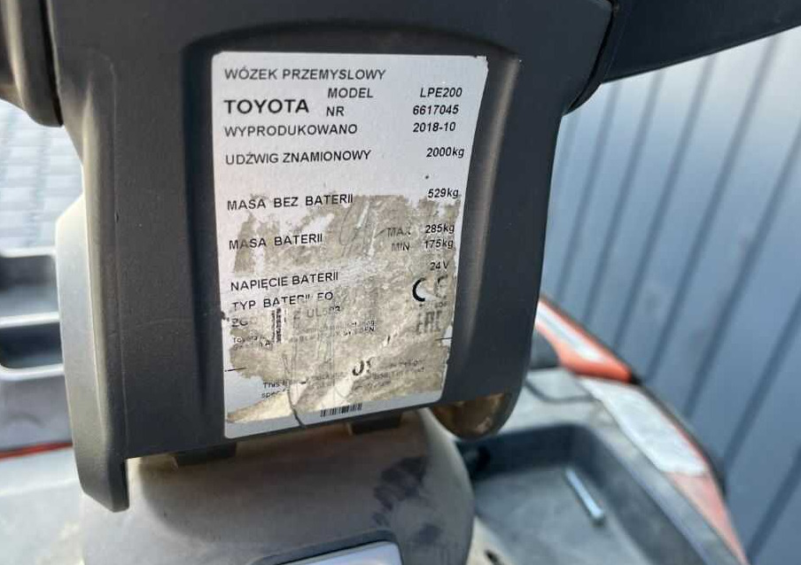 BT LPE200 - Transpallet: foto 4 BT LPE200 - Transpallet: foto 4