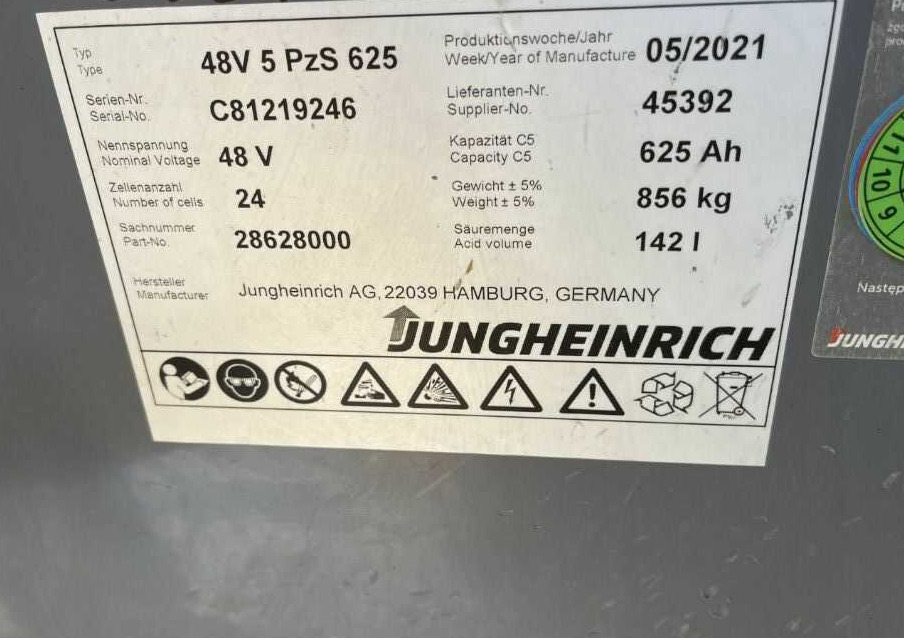 Jungheinrich EFG216k - Carrello elevatore elettrico: foto 5 Jungheinrich EFG216k - Carrello elevatore elettrico: foto 5