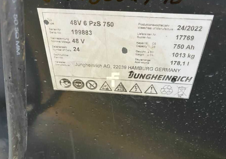 Jungheinrich EFG220 - Carrello elevatore elettrico: foto 5 Jungheinrich EFG220 - Carrello elevatore elettrico: foto 5