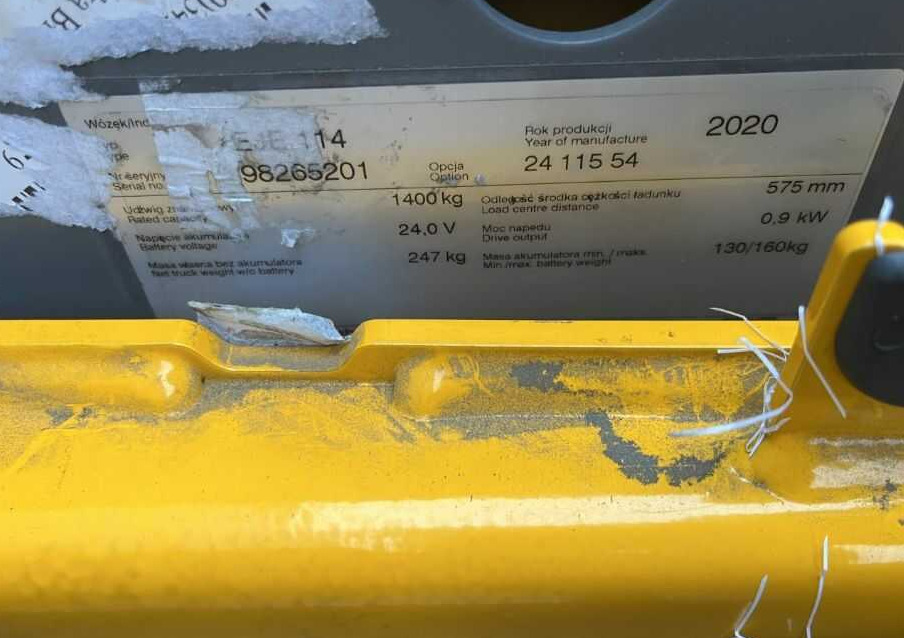 Jungheinrich EJE114 - Transpallet: foto 4 Jungheinrich EJE114 - Transpallet: foto 4