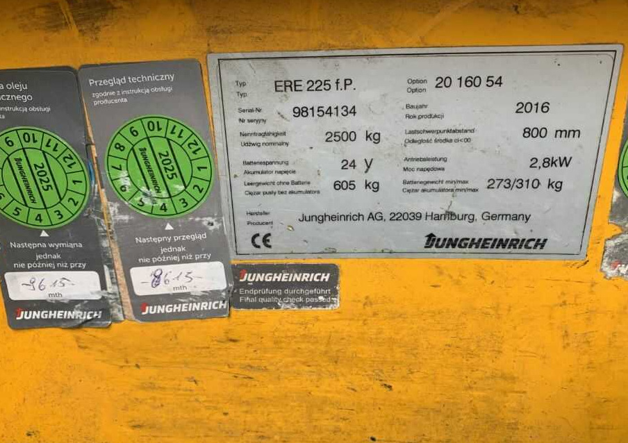 Jungheinrich ERE225 - Transpallet: foto 4 Jungheinrich ERE225 - Transpallet: foto 4