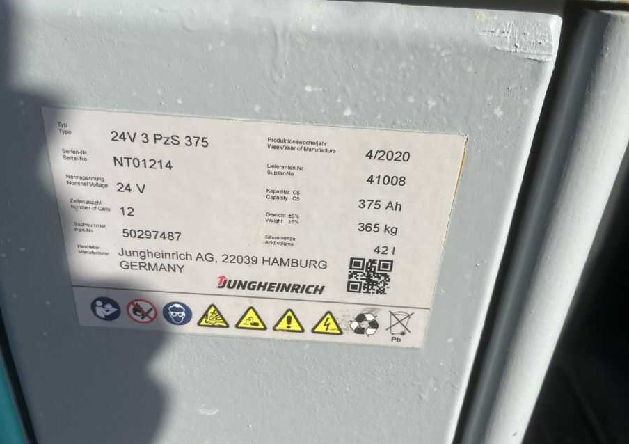 Jungheinrich EZS350 - Trattore elettrico: foto 5 Jungheinrich EZS350 - Trattore elettrico: foto 5