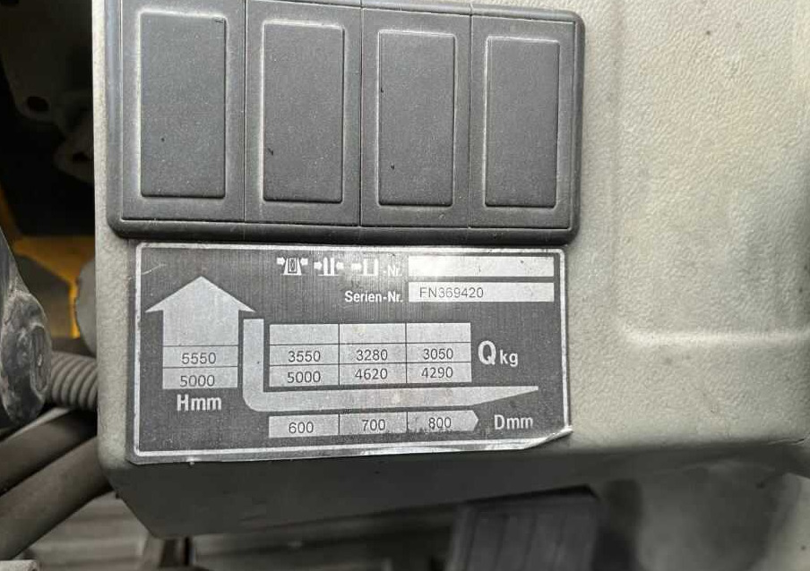 Jungheinrich TFG550 - Carrello elevatore a gas: foto 5 Jungheinrich TFG550 - Carrello elevatore a gas: foto 5