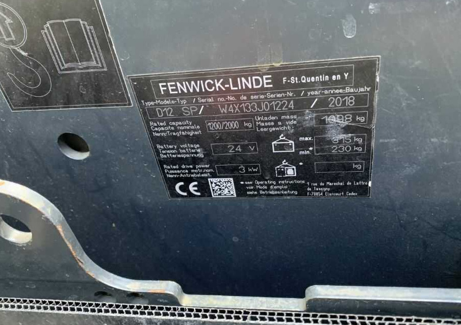 Linde D12SP - Transpallet: foto 4 Linde D12SP - Transpallet: foto 4
