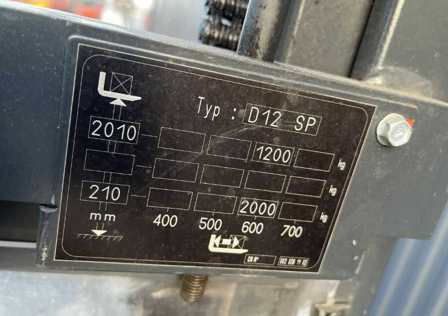 Linde D12SP - Stoccatore: foto 1 Linde D12SP - Stoccatore: foto 1