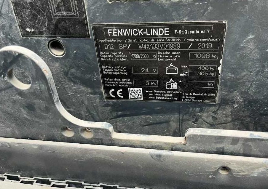 Linde D12SP - Stoccatore: foto 4 Linde D12SP - Stoccatore: foto 4