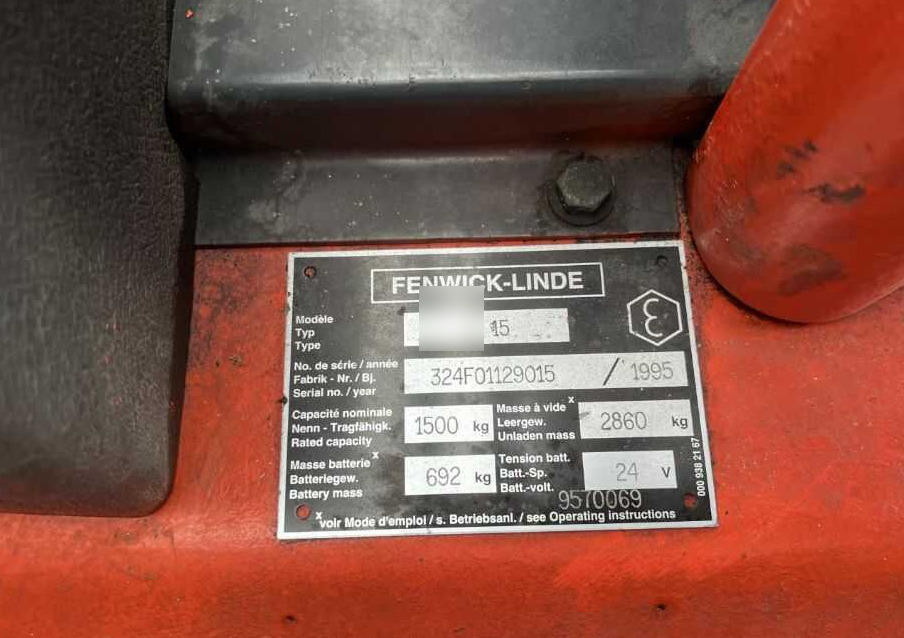 Linde E15 - Carrello elevatore elettrico: foto 4 Linde E15 - Carrello elevatore elettrico: foto 4