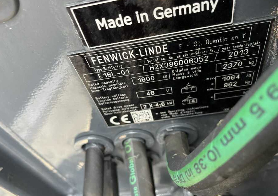Linde E16L - Carrello elevatore elettrico: foto 4 Linde E16L - Carrello elevatore elettrico: foto 4