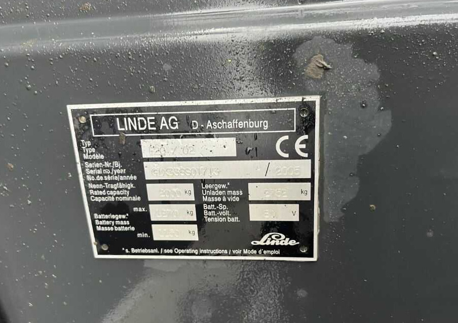 Linde E20 - Carrello elevatore elettrico: foto 4 Linde E20 - Carrello elevatore elettrico: foto 4