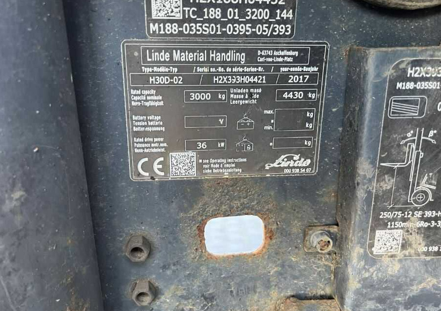 Linde H35D-02 - Carrello elevatore diesel: foto 4 Linde H35D-02 - Carrello elevatore diesel: foto 4