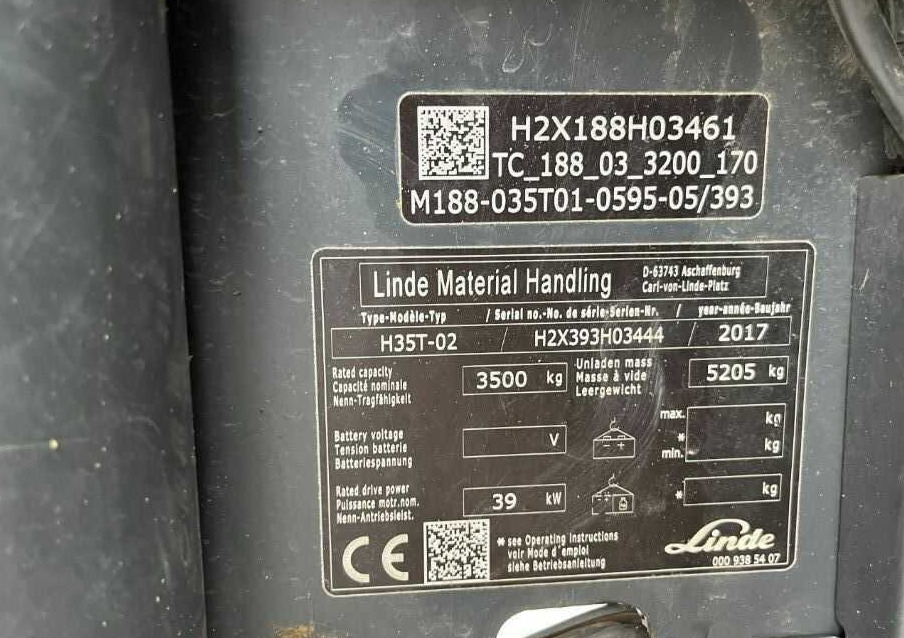 Linde H35T-02 - Carrello elevatore a gas: foto 4 Linde H35T-02 - Carrello elevatore a gas: foto 4