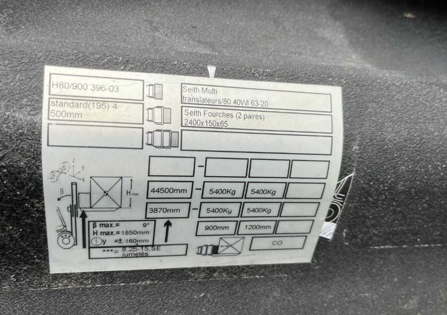 Leasing di Linde H80T-02/900 Linde H80T-02/900: foto 8 Leasing di Linde H80T-02/900 Linde H80T-02/900: foto 8