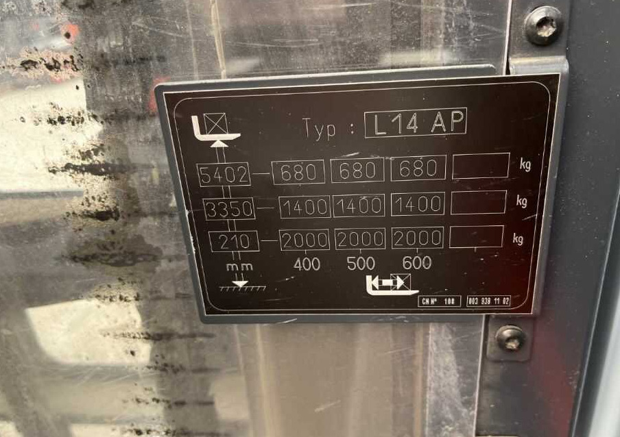 Linde L14APi - Stoccatore: foto 5 Linde L14APi - Stoccatore: foto 5