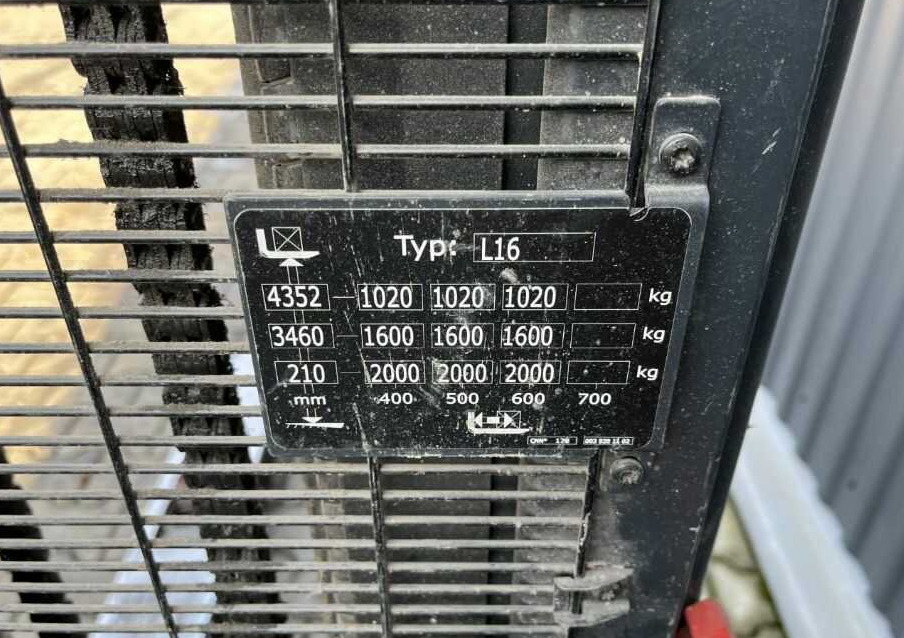 Linde L16 - Stoccatore: foto 5 Linde L16 - Stoccatore: foto 5