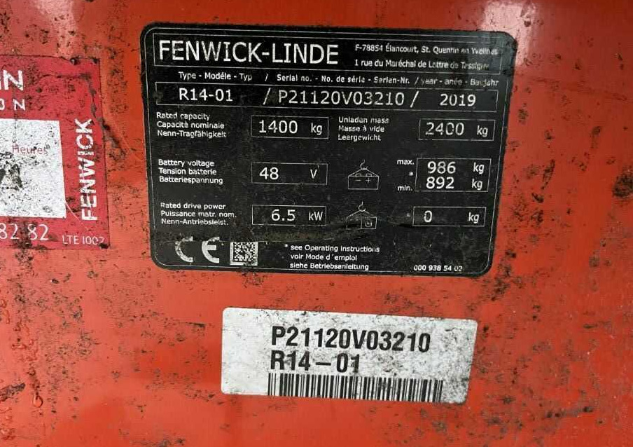Linde R14-01 - Carrello retrattile: foto 4 Linde R14-01 - Carrello retrattile: foto 4
