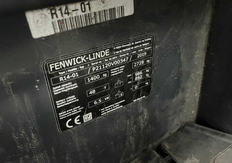 Linde R14-01 - Carrello retrattile: foto 4 Linde R14-01 - Carrello retrattile: foto 4