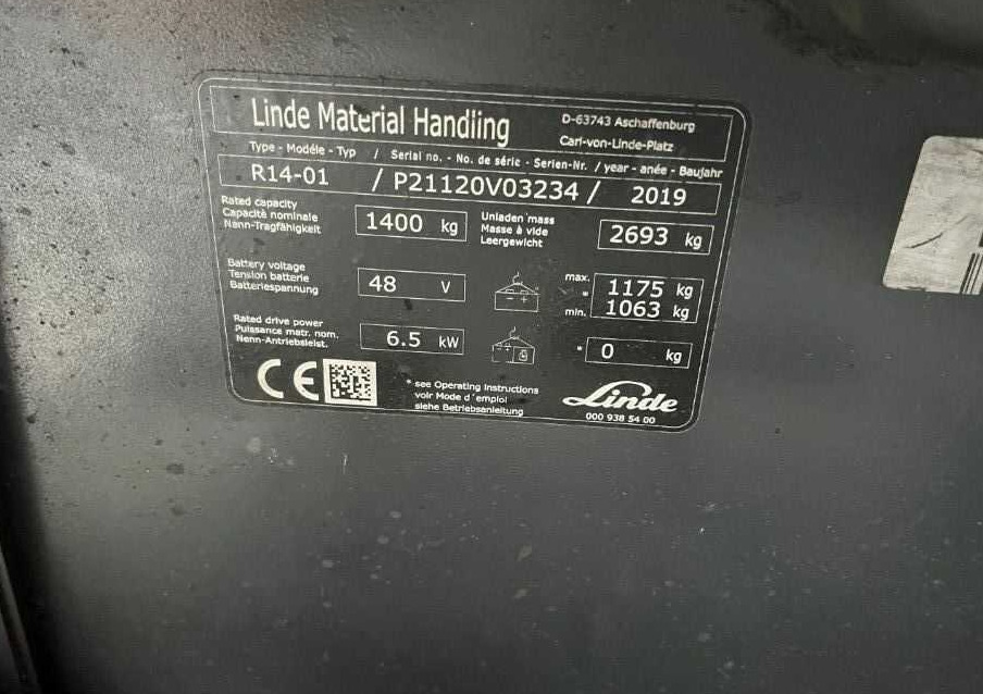 Linde R14 - Carrello retrattile: foto 4 Linde R14 - Carrello retrattile: foto 4