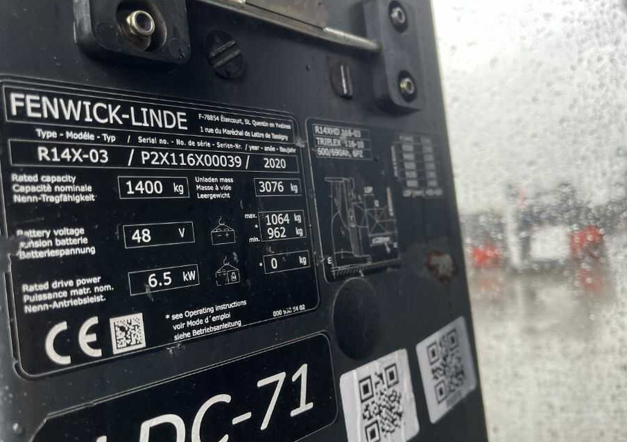 Linde R14X - Carrello retrattile: foto 4 Linde R14X - Carrello retrattile: foto 4