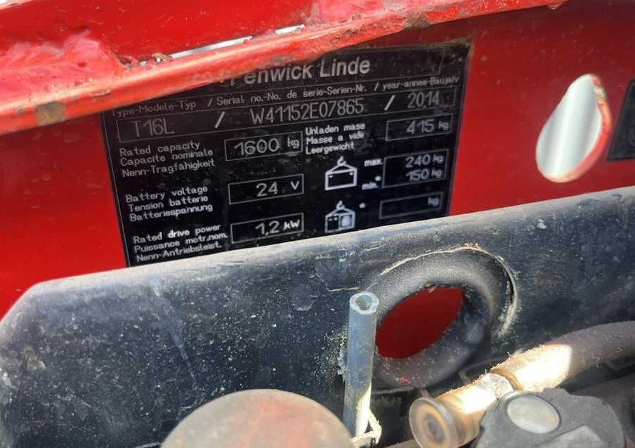 Linde T16L - Transpallet: foto 5 Linde T16L - Transpallet: foto 5