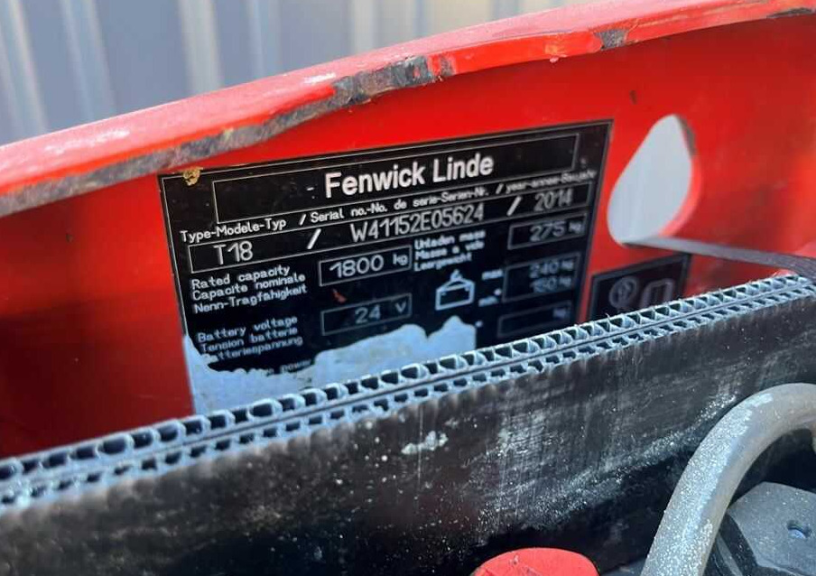 Linde T18 - Transpallet: foto 5 Linde T18 - Transpallet: foto 5