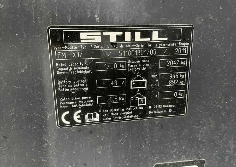 Still FM-X17 - Carrello retrattile: foto 4 Still FM-X17 - Carrello retrattile: foto 4