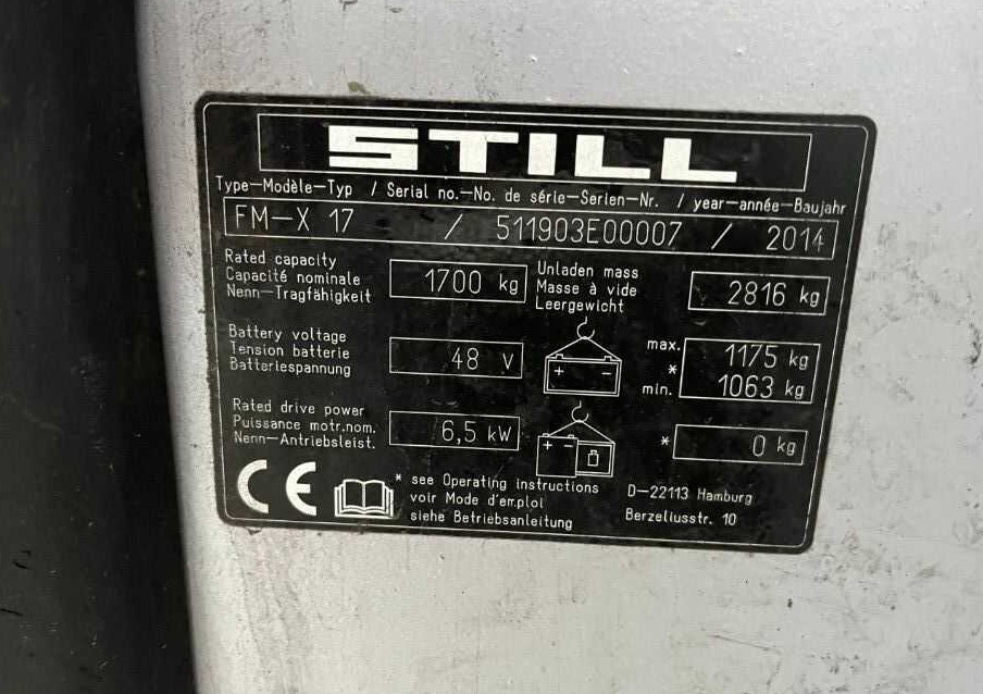 Still FM-X17 - Carrello retrattile: foto 4 Still FM-X17 - Carrello retrattile: foto 4