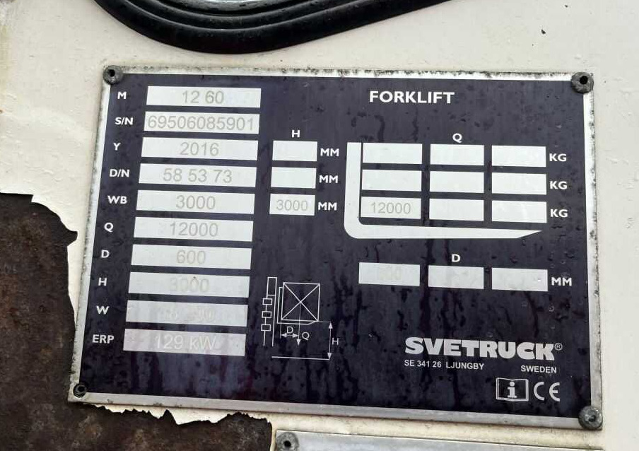 Svetruck 1260 - Carrello elevatore diesel: foto 4 Svetruck 1260 - Carrello elevatore diesel: foto 4