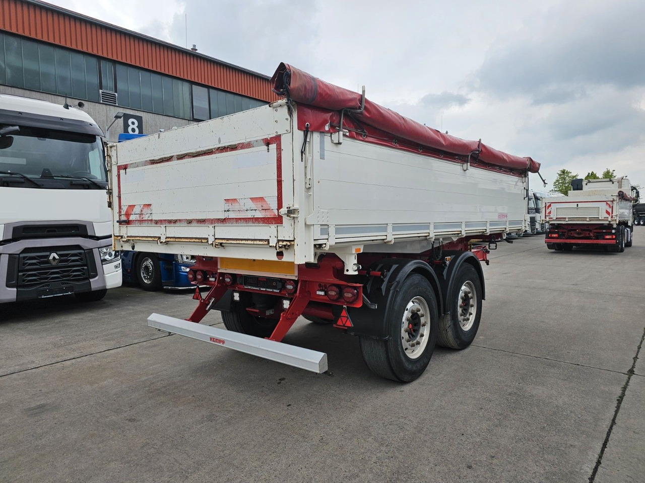 Kempf GETREIDEKIPPER * SAF-ACHSEN * LIFTACHSE * ALCOA - Rimorchio ribaltabile: foto 5 Kempf GETREIDEKIPPER * SAF-ACHSEN * LIFTACHSE * ALCOA - Rimorchio ribaltabile: foto 5