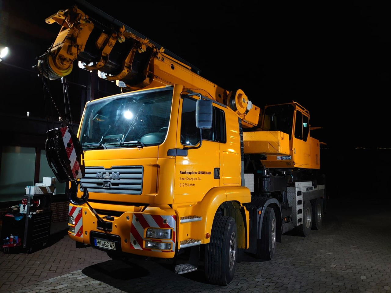 MAN Liebherr LTF 1030-1035-1040 Motor neu - Camion con gru: foto 1 MAN Liebherr LTF 1030-1035-1040 Motor neu - Camion con gru: foto 1