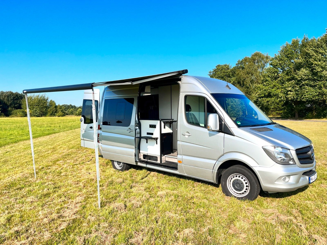 Mercedes-Benz Sprinter 3,5t Solar / Dusche / WC - Furgonato: foto 1 Mercedes-Benz Sprinter 3,5t Solar / Dusche / WC - Furgonato: foto 1
