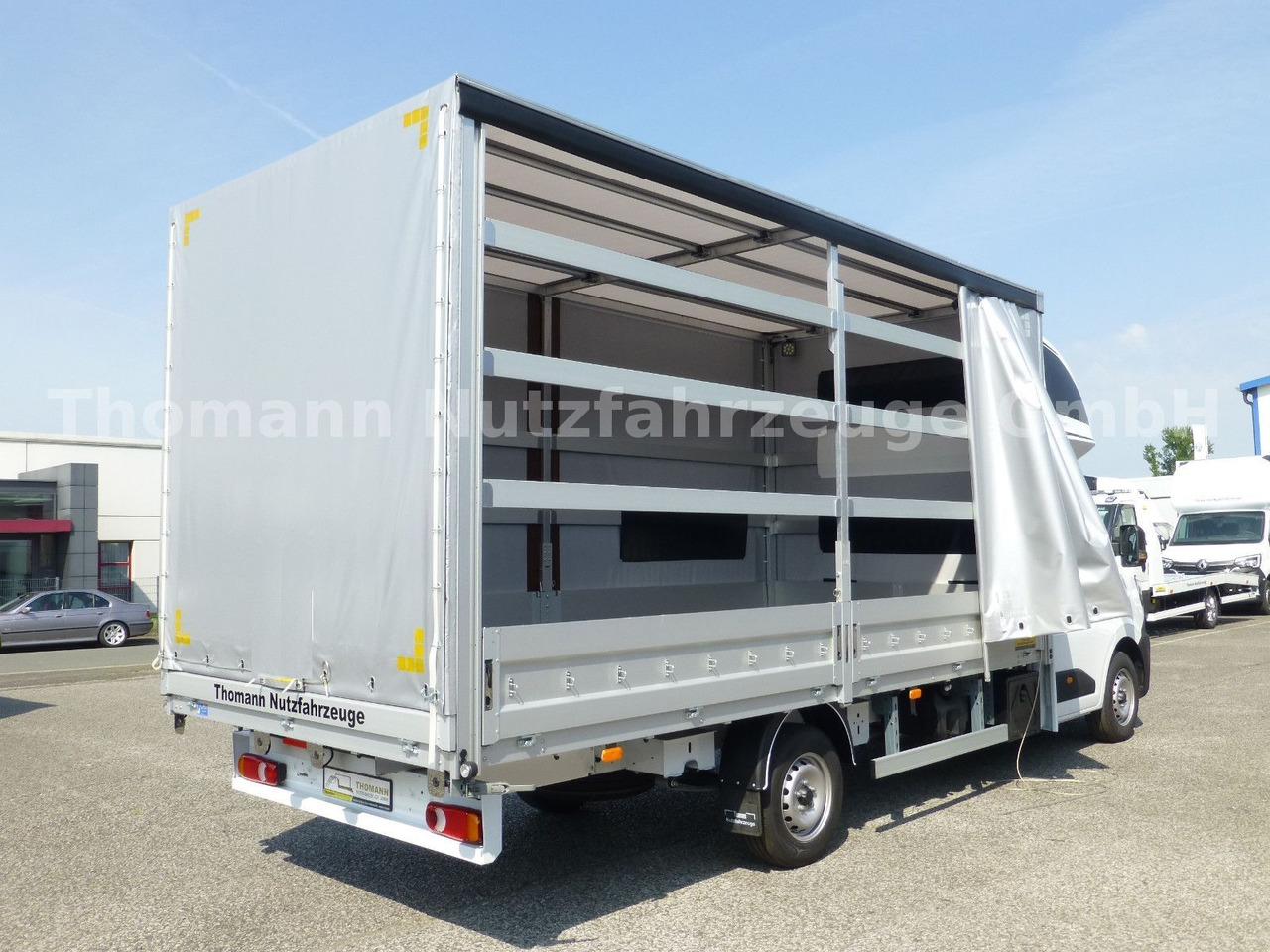 Furgone centinato Renault NEW Master Pritsche Plane Schlafkabine: foto 7