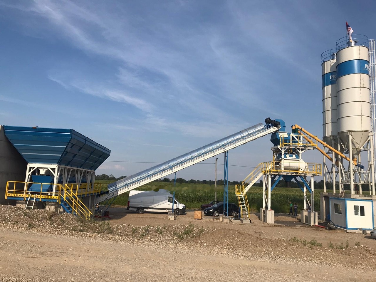 PROMAX STATIONARY CONCRETE PLANT S100-TWN (100m3/h) - Impianto di calcestruzzo: foto 1 PROMAX STATIONARY CONCRETE PLANT S100-TWN (100m3/h) - Impianto di calcestruzzo: foto 1