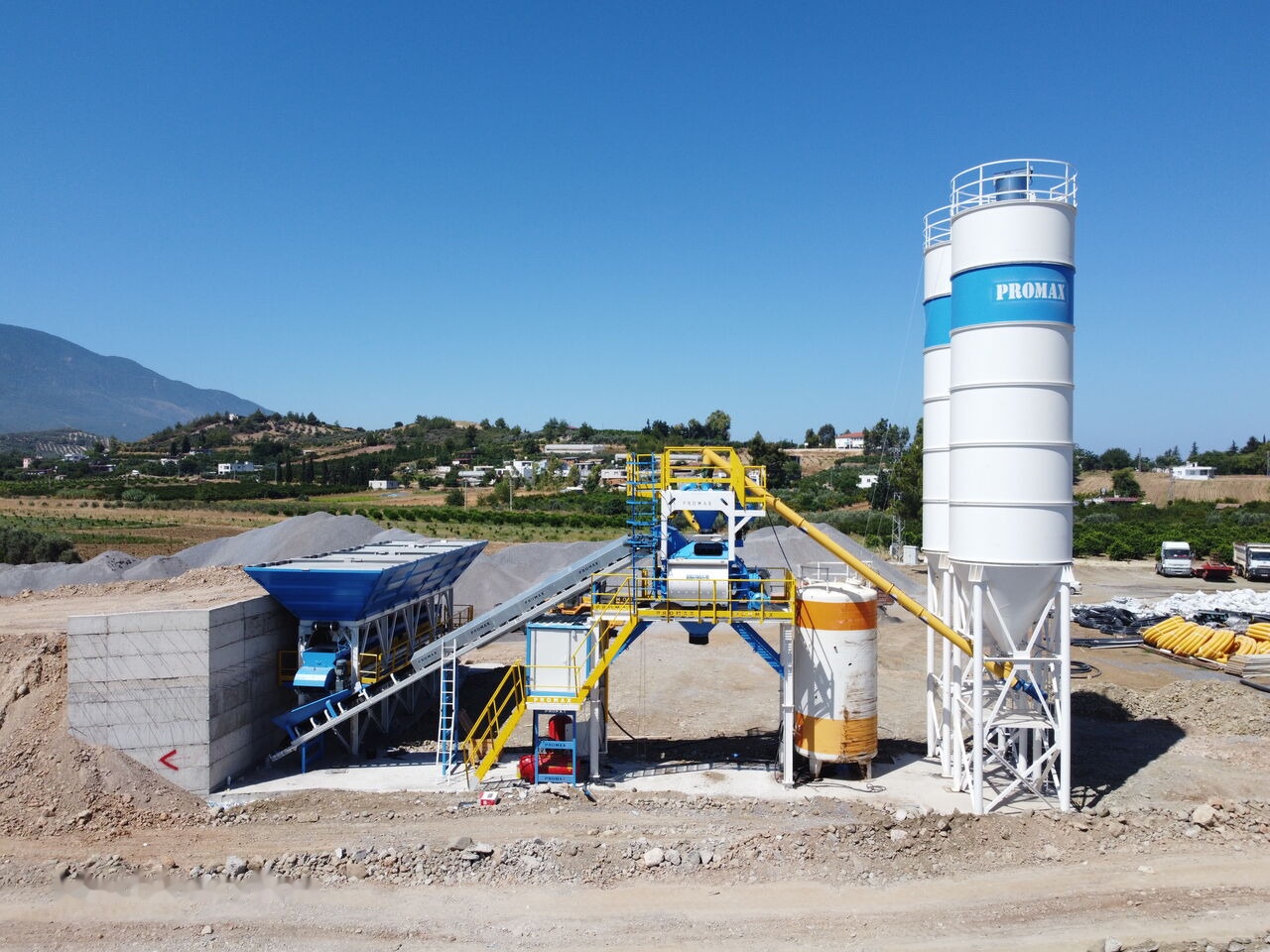 Promax Compact Concrete Batching Plant C100-TWN-LINE (100m3/h) - Impianto di calcestruzzo: foto 2 Promax Compact Concrete Batching Plant C100-TWN-LINE (100m3/h) - Impianto di calcestruzzo: foto 2