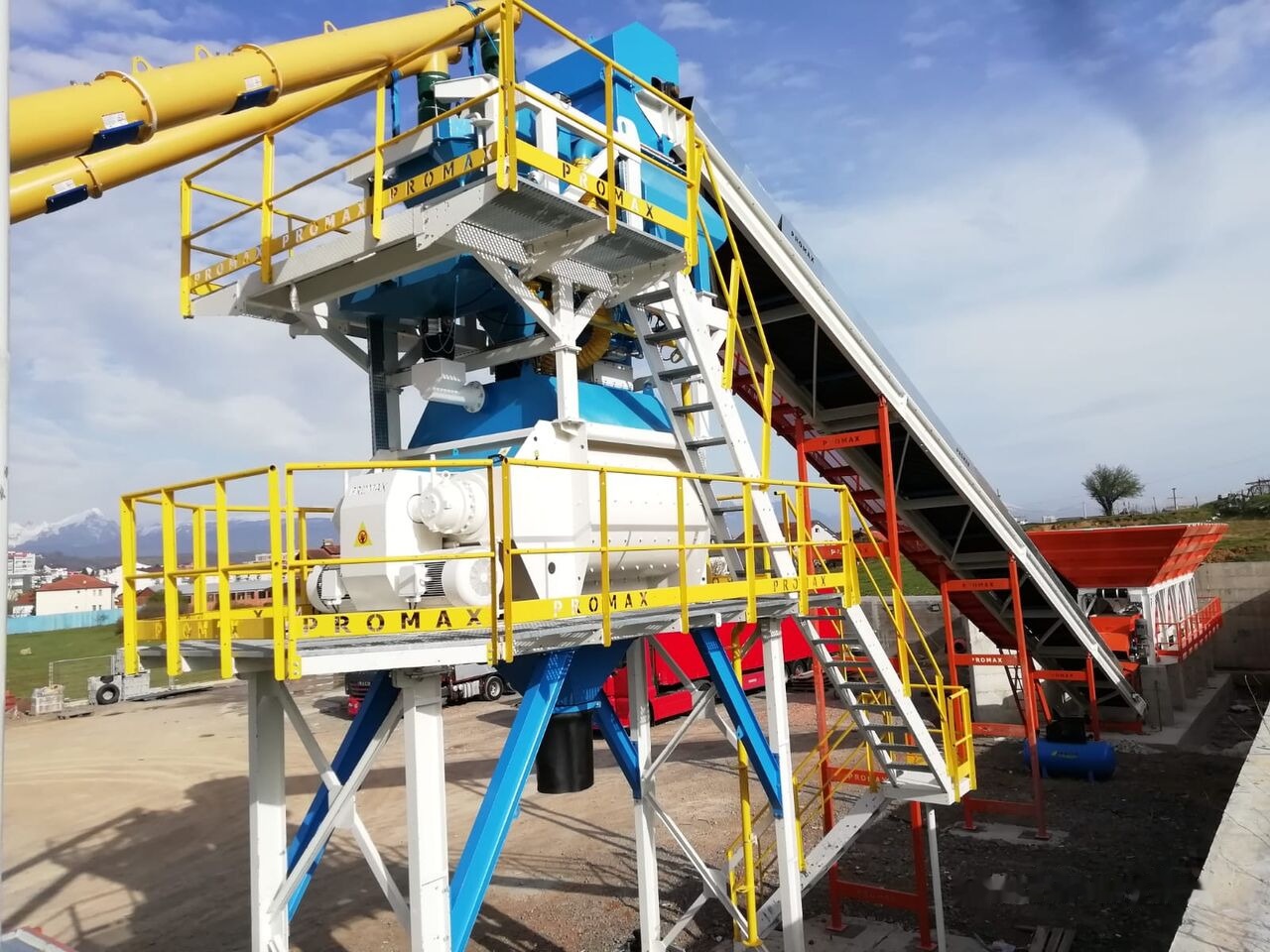 Promax Stationary Concrete Batching Plant S100 TWN (100m³/h) - Impianto di calcestruzzo: foto 1 Promax Stationary Concrete Batching Plant S100 TWN (100m³/h) - Impianto di calcestruzzo: foto 1