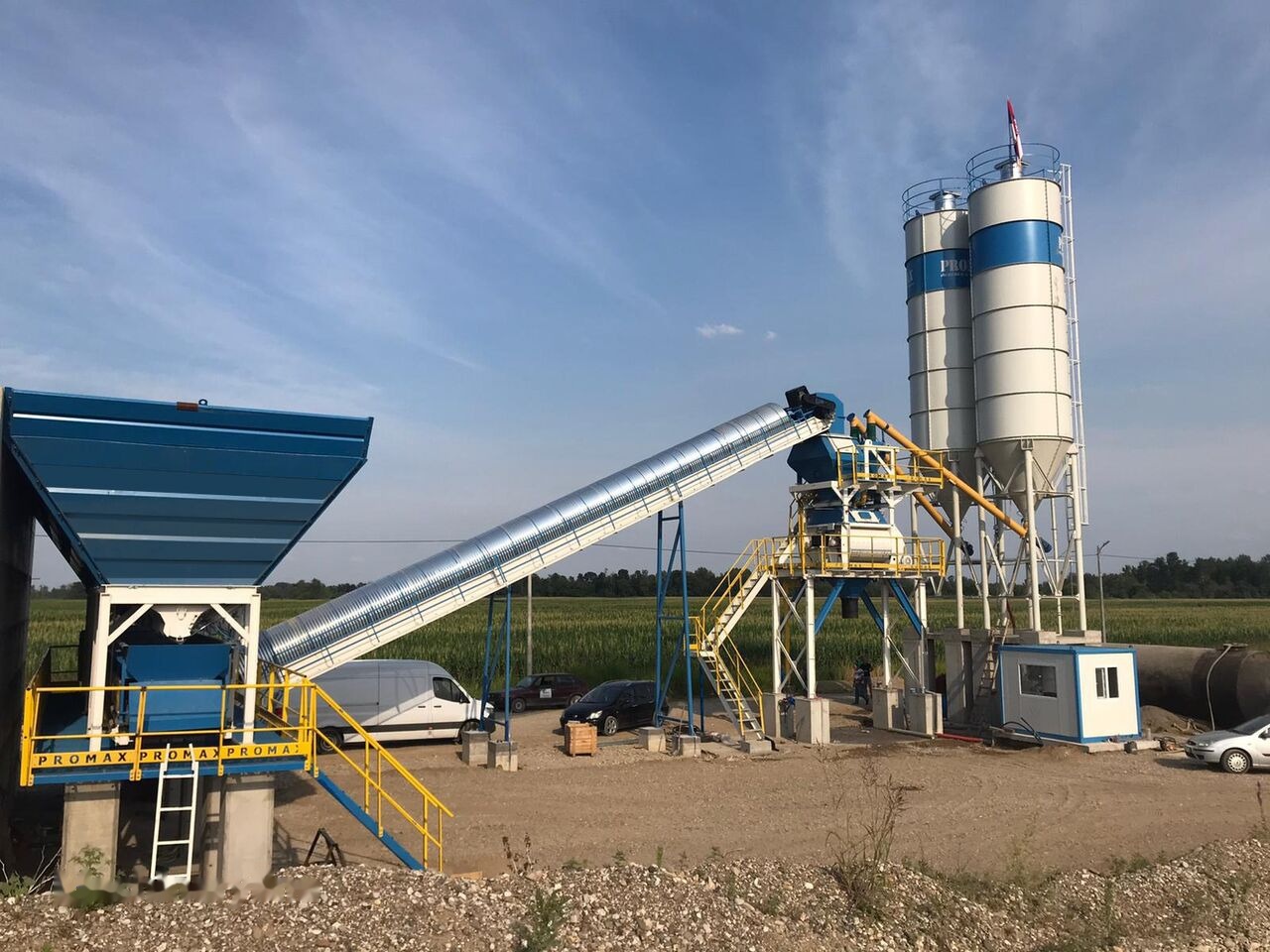 Promax Stationary Concrete Batching Plant S100 TWN (100m³/h) - Impianto di calcestruzzo: foto 2 Promax Stationary Concrete Batching Plant S100 TWN (100m³/h) - Impianto di calcestruzzo: foto 2
