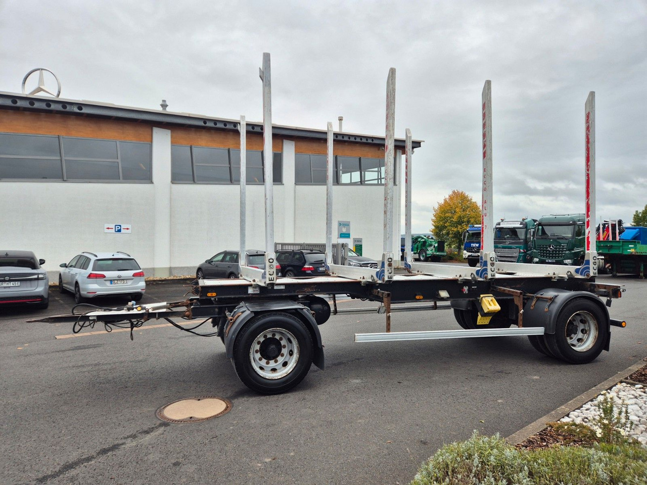 Befa 2S24LZ63 Kurzholzanhänger - Rimorchio trasporto legname: foto 5 Befa 2S24LZ63 Kurzholzanhänger - Rimorchio trasporto legname: foto 5