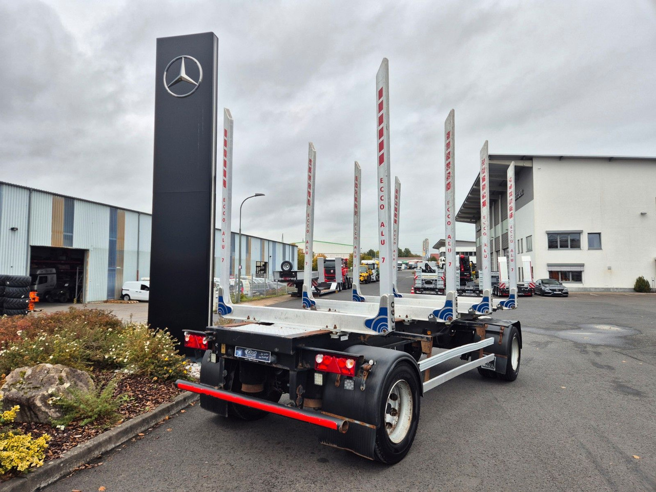 Befa 2S24LZ63 Kurzholzanhänger - Rimorchio trasporto legname: foto 1 Befa 2S24LZ63 Kurzholzanhänger - Rimorchio trasporto legname: foto 1