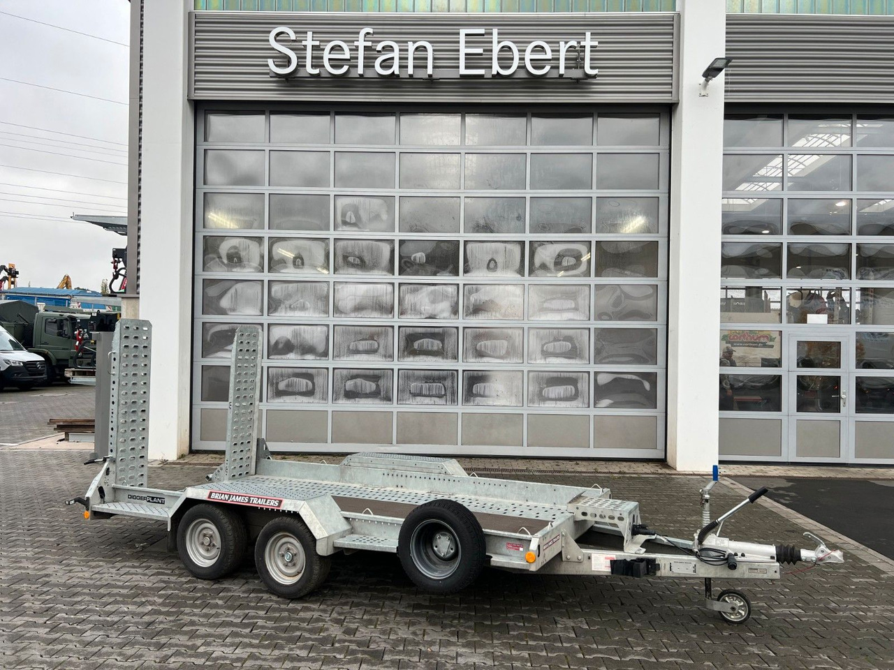 Brian James Cargo Digger Plant 2 / Länge 3.700mm / 3.500kg - Rimorchio pianale ribassato: foto 1 Brian James Cargo Digger Plant 2 / Länge 3.700mm / 3.500kg - Rimorchio pianale ribassato: foto 1