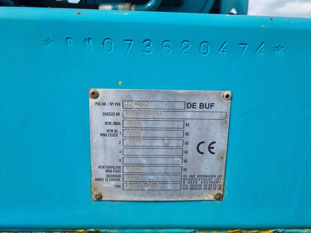 Pompa autocarrata De Buf Beton-Mischer 9m³/Sermac 24m Betonpumpe: foto 15