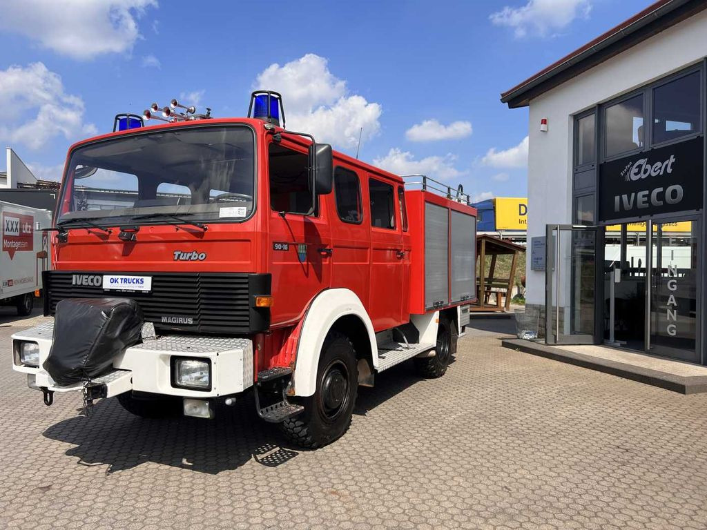 Iveco 90-16 AW 4x4 LF8 Feuerwehr Standheizung 9 Sitze Iveco 90-16 AW 4x4 LF8 Feuerwehr Standheizung 9 Sitze - Autopompa: foto 1 Iveco 90-16 AW 4x4 LF8 Feuerwehr Standheizung 9 Sitze Iveco 90-16 AW 4x4 LF8 Feuerwehr Standheizung 9 Sitze - Autopompa: foto 1