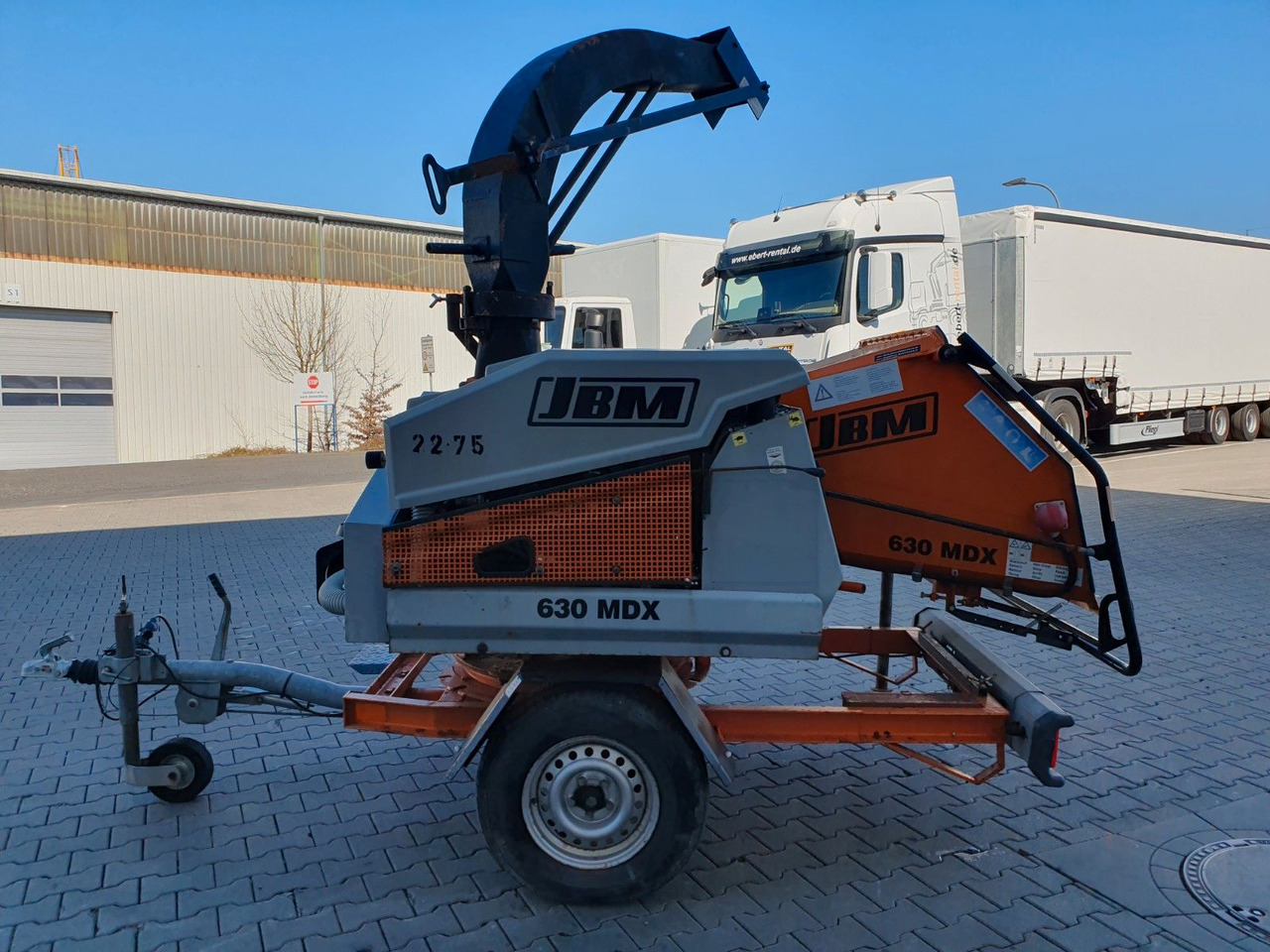 Cippatrice JBM 630 MDX Holzhacker / nur 133h / 2008: foto 8