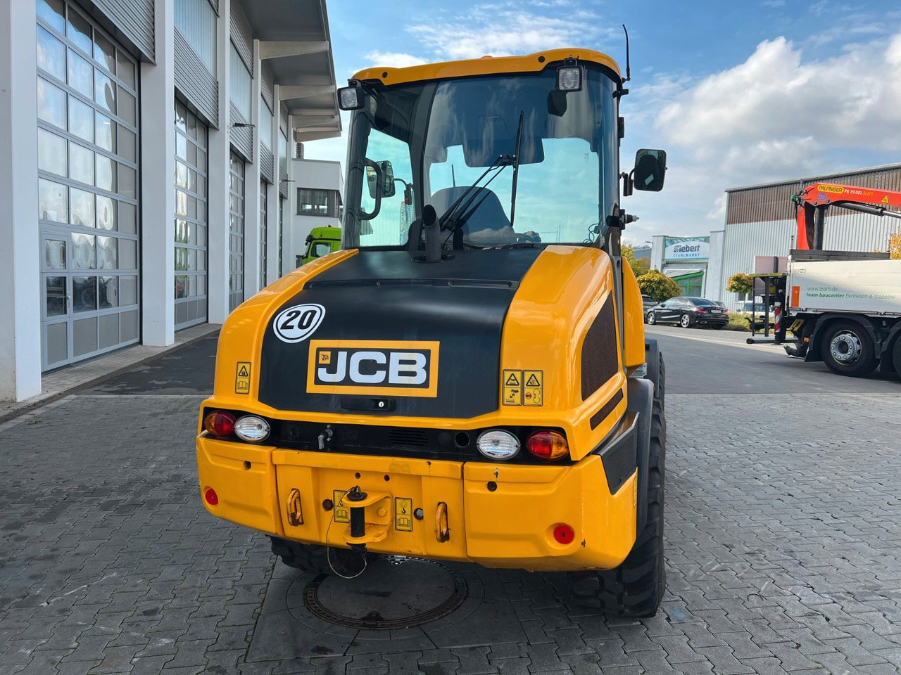 JCB 407 SV / nur 268h! / Klappschaufel & Gabel - Pala gommata: foto 4 JCB 407 SV / nur 268h! / Klappschaufel & Gabel - Pala gommata: foto 4