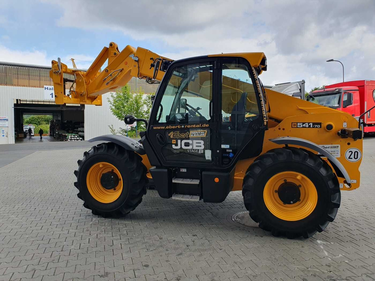 Sollevatore telescopico JCB 541-70 / nur 438h / 2022 / 4.100kg / 7m / 109PS: foto 6