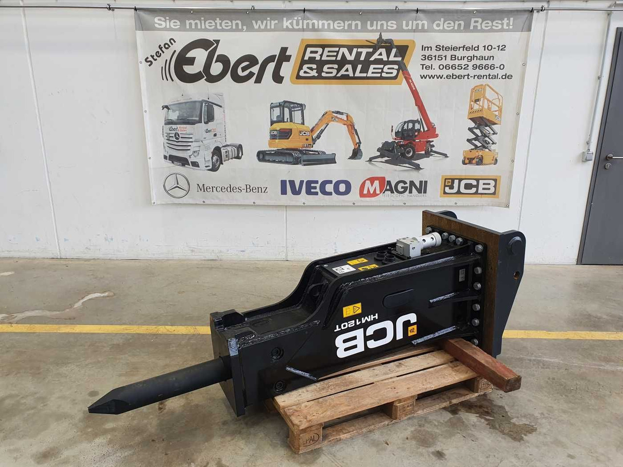 JCB HM120T / Hydraulikhammer / MS21 / 12-18 to - Martello idraulico per Macchina da cantiere: foto 1 JCB HM120T / Hydraulikhammer / MS21 / 12-18 to - Martello idraulico per Macchina da cantiere: foto 1