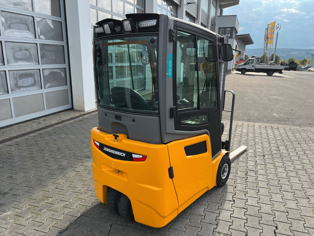 Jungheinrich EFG 215 / Triplex: 4.25m! / SS / 4.029h - Carrello elevatore elettrico: foto 4 Jungheinrich EFG 215 / Triplex: 4.25m! / SS / 4.029h - Carrello elevatore elettrico: foto 4