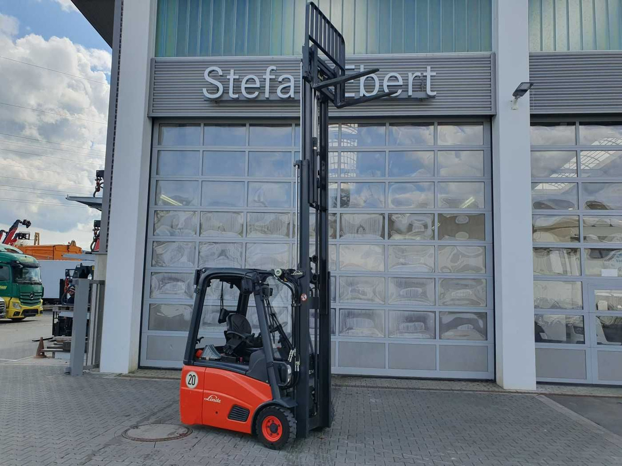 Linde E14 - 01 / 2024 / Duplex: 4.10m! / SS / nur 534h - Carrello elevatore elettrico: foto 2 Linde E14 - 01 / 2024 / Duplex: 4.10m! / SS / nur 534h - Carrello elevatore elettrico: foto 2